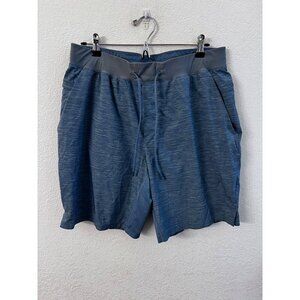 Lululemon blue lined shorts mens size XL